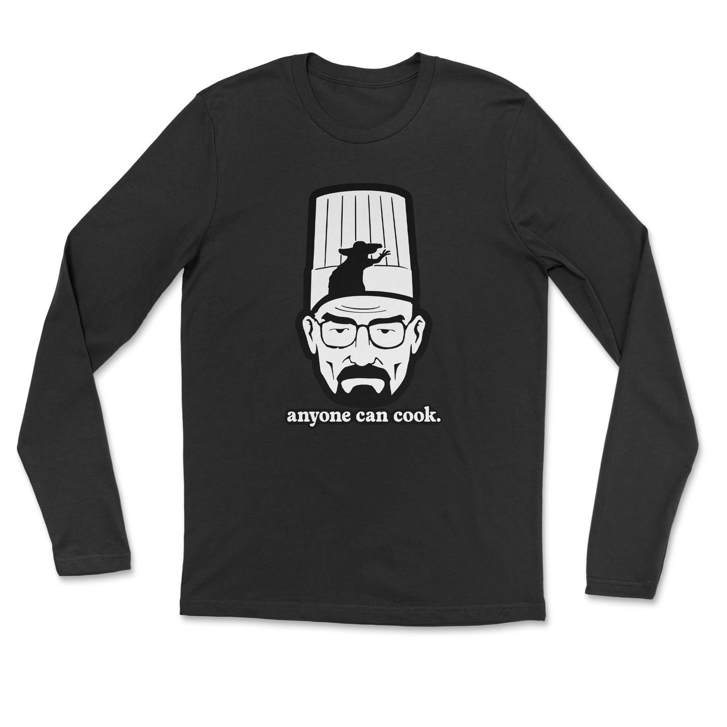 Heavy Blend Long Sleeve Everyone Can Cook in Black