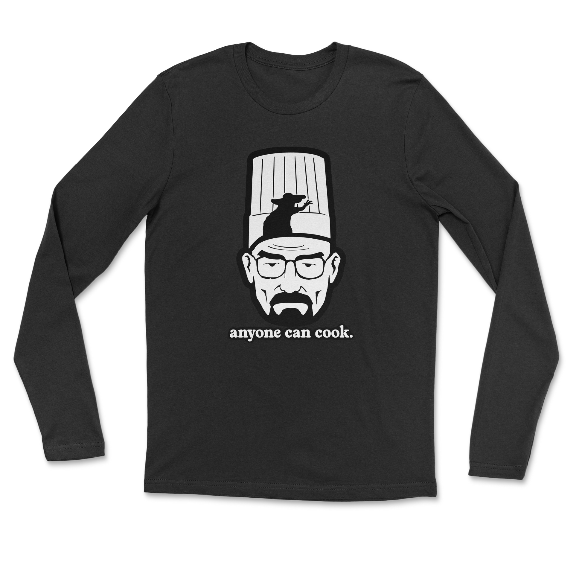 Heavy Blend Long Sleeve Everyone Can Cook in Black