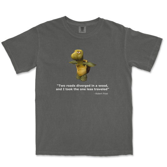 Comfort Colors T-Shirt Robert Frost Quote in Pepper