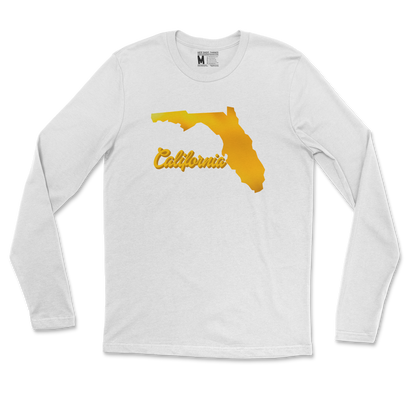 Gildan SoftStyle Long Sleeve California in White