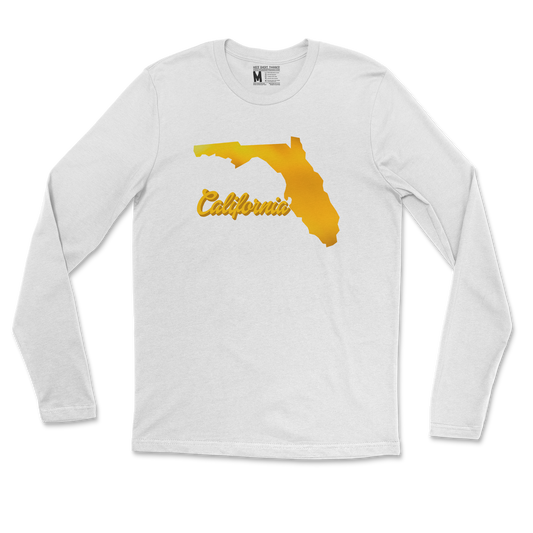 Gildan SoftStyle Long Sleeve California in White