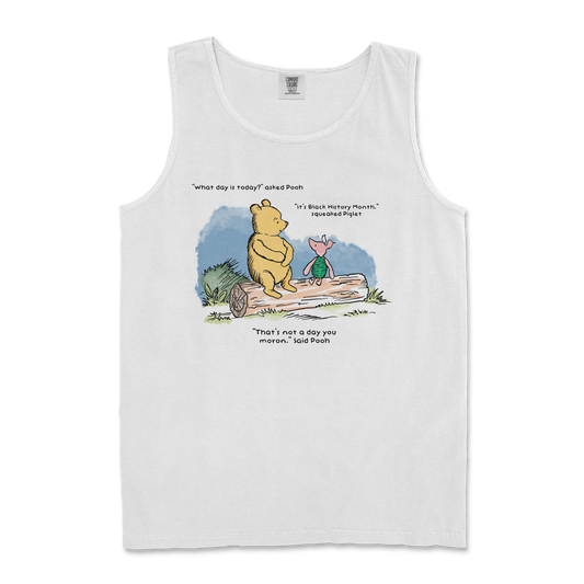 Comfort Colors Tank Top Winnie the Pooh  in White