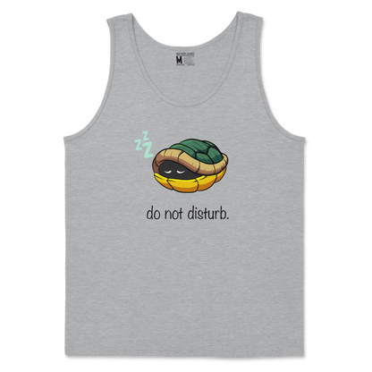 Gildan SoftStyle Tank Top Sleepin Turtle in Sports Grey