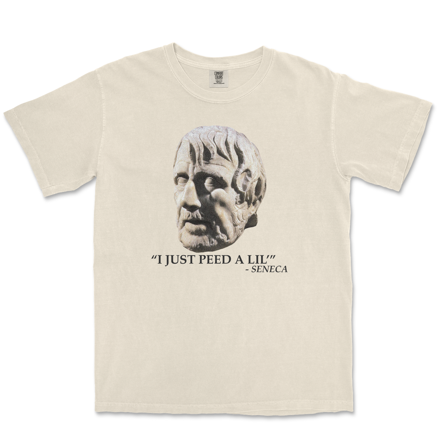 Comfort Colors T-Shirt Seneca Pee in Ivory