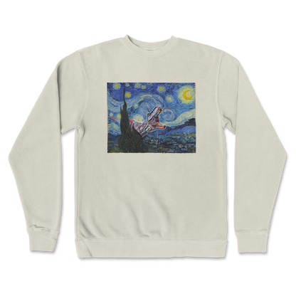 Independent Clothing Co. Crew Neck Van Gogh but Cooler in Bone