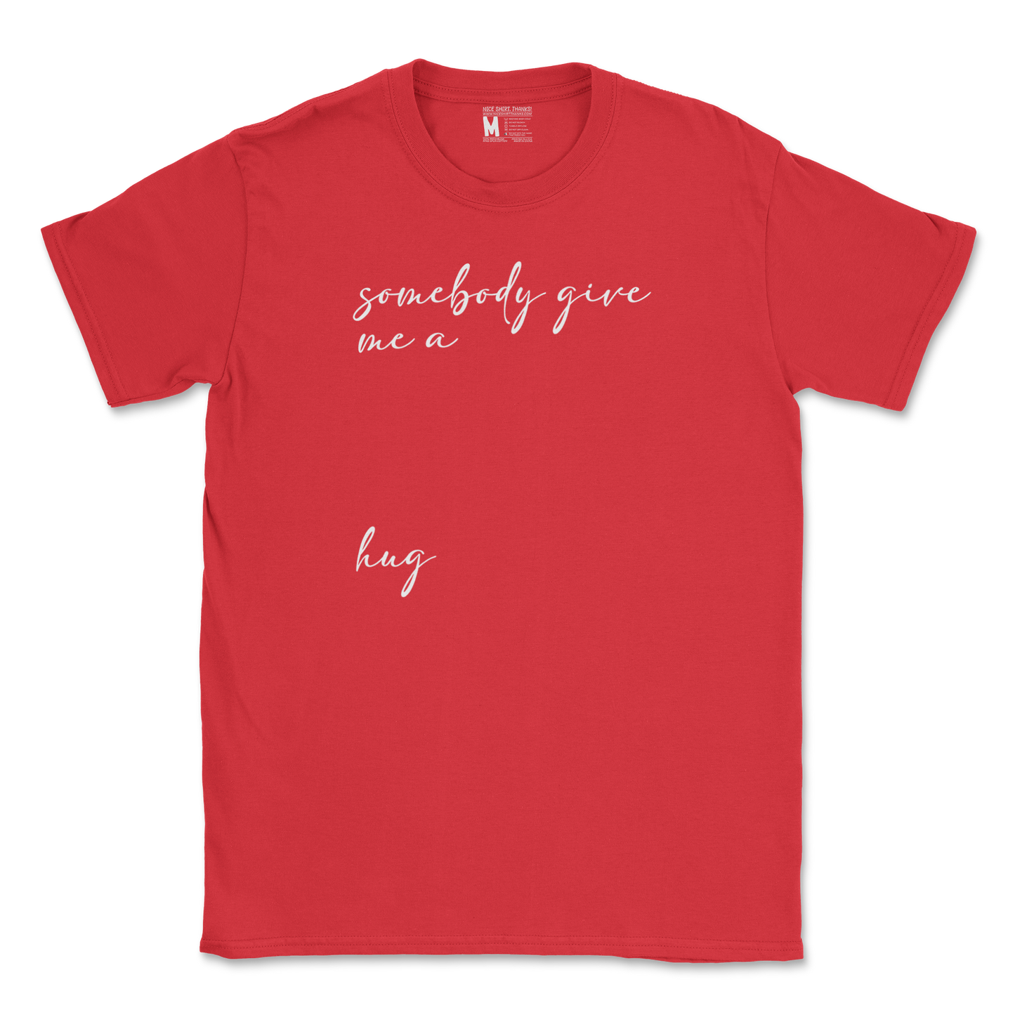 Gildan SoftStyle T-Shirt Hug Me in Red