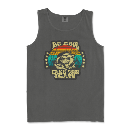 Comfort Colors Tank Top Fake Your Death in Pepper