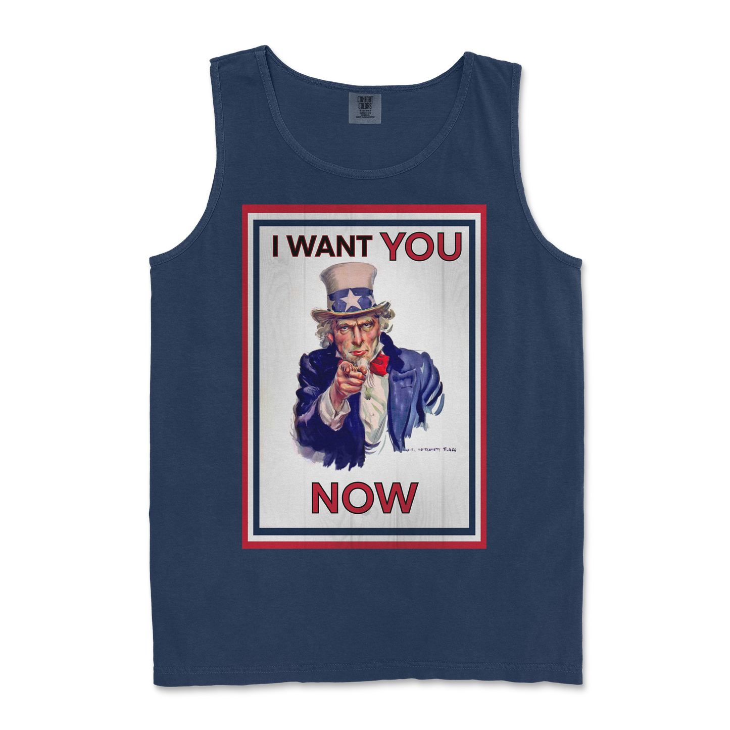 Comfort Colors Tank Top Daddy Sam in TrueNavy