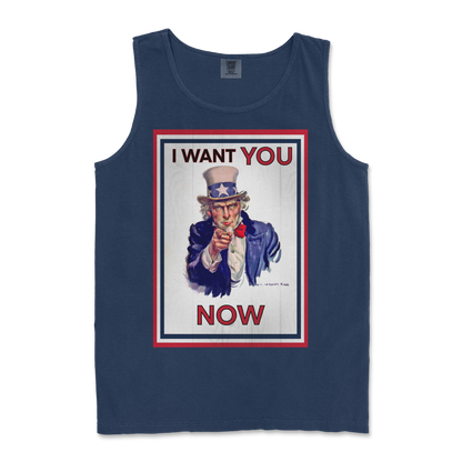 Comfort Colors Tank Top Daddy Sam in TrueNavy