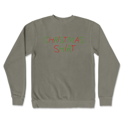 Independent Clothing Co. Crew Neck Christmas Shirt in Army