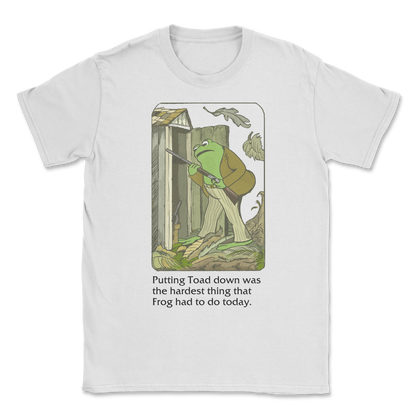 The Nice Shirt T-Shirt Frog and Toad  in White