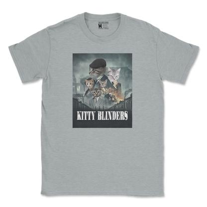 Gildan SoftStyle T-Shirt Kitty Blinders in Sports Grey