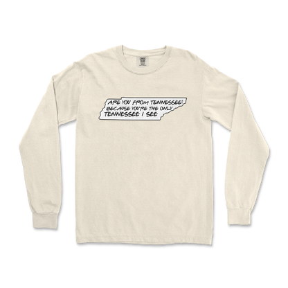 Comfort Colors Long Sleeve Tennessee in Ivory