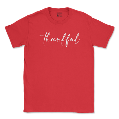 Gildan SoftStyle T-Shirt Thankful  in Red