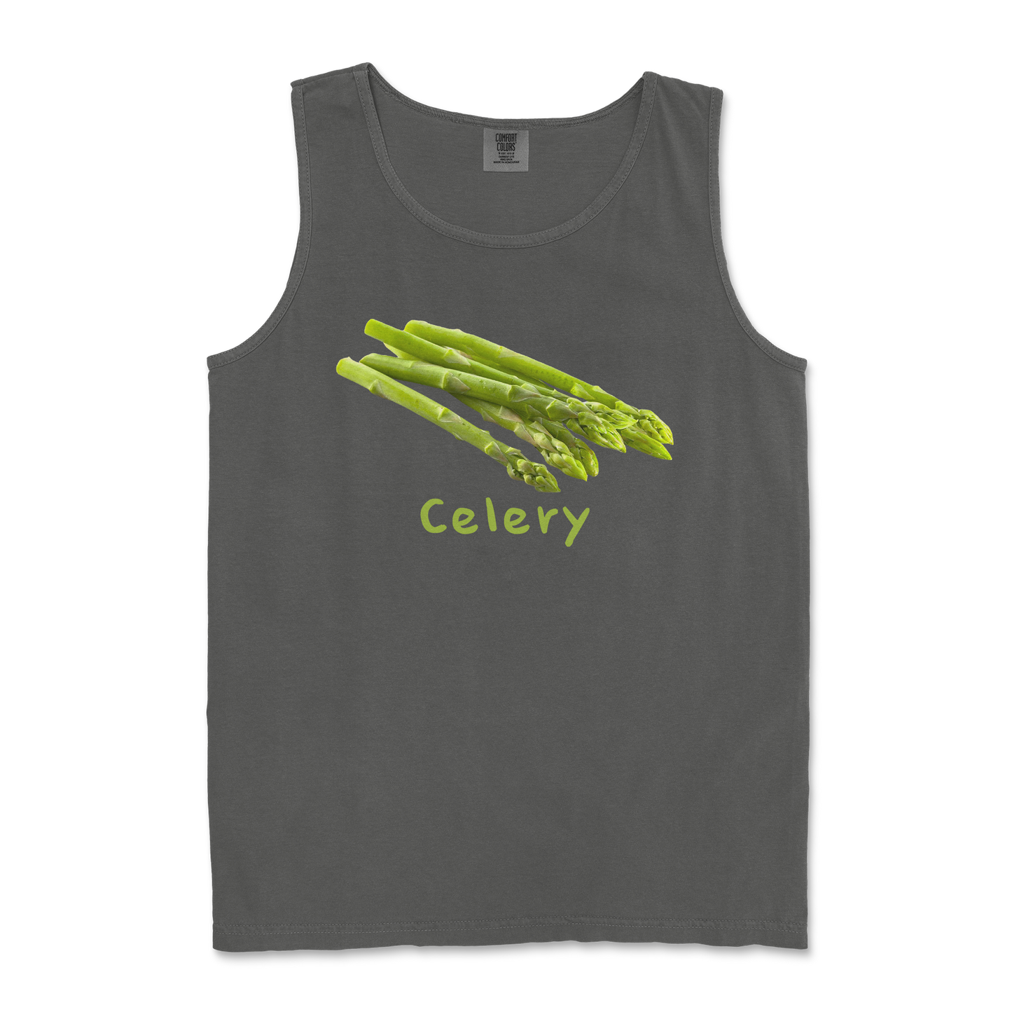 Comfort Colors Tank Top Celery in Pepper