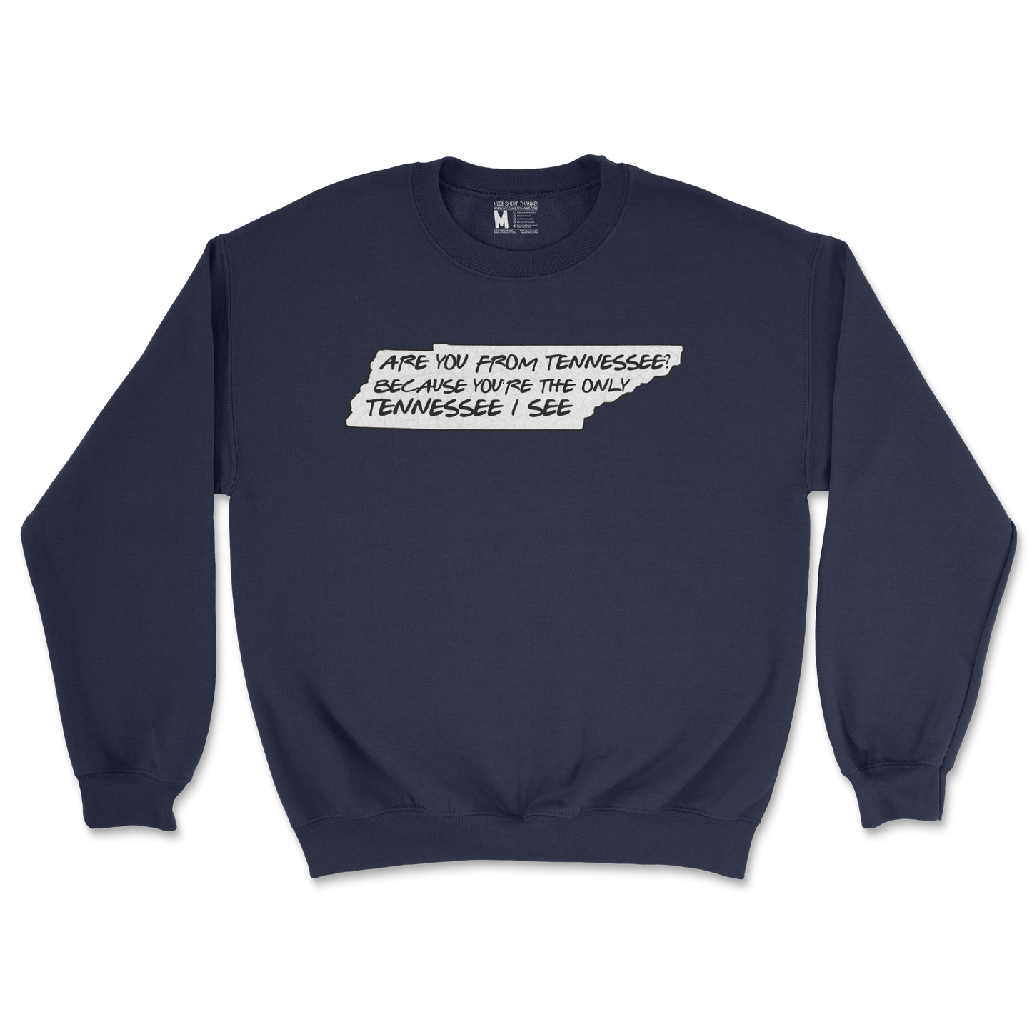 Gildan SoftStyle Crew Neck Tennessee in Navy