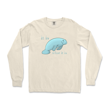 Comfort Colors Long Sleeve Manatee in Ivory