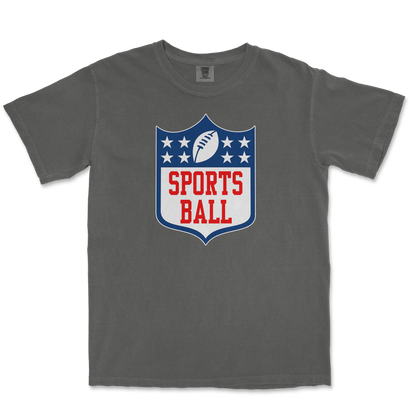 Comfort Colors T-Shirt Sports Ball in Pepper