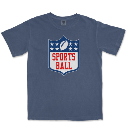 Comfort Colors T-Shirt Sports Ball in Midnight