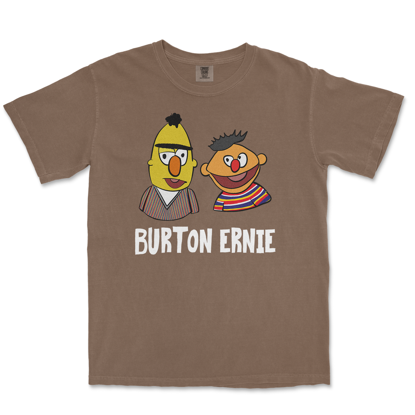 Comfort Colors T-Shirt Burton Ernie in Espresso