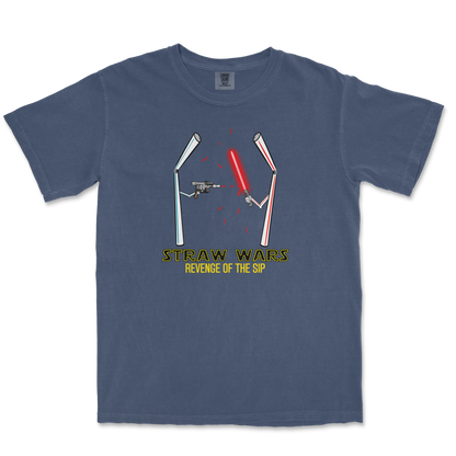 Comfort Colors T-Shirt Straw Wars in Midnight