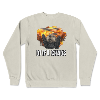 Independent Clothing Co. Crew Neck Otter Chaos in Bone