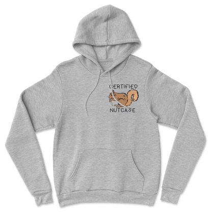 The Nice Shirt Hoodie Nutcase  in Grey-Heather