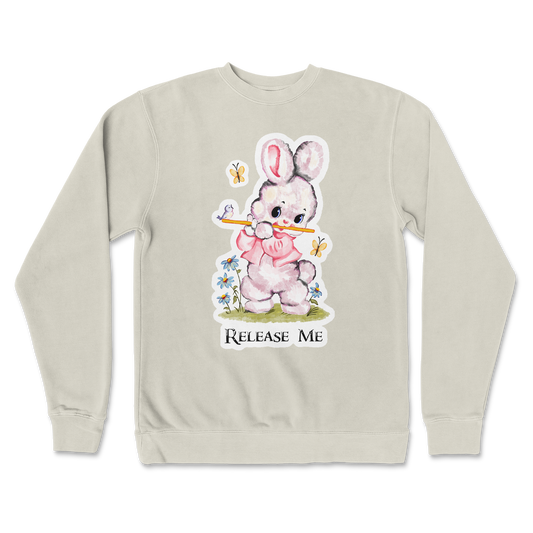Independent Clothing Co. Crew Neck Cute Bunny in Bone