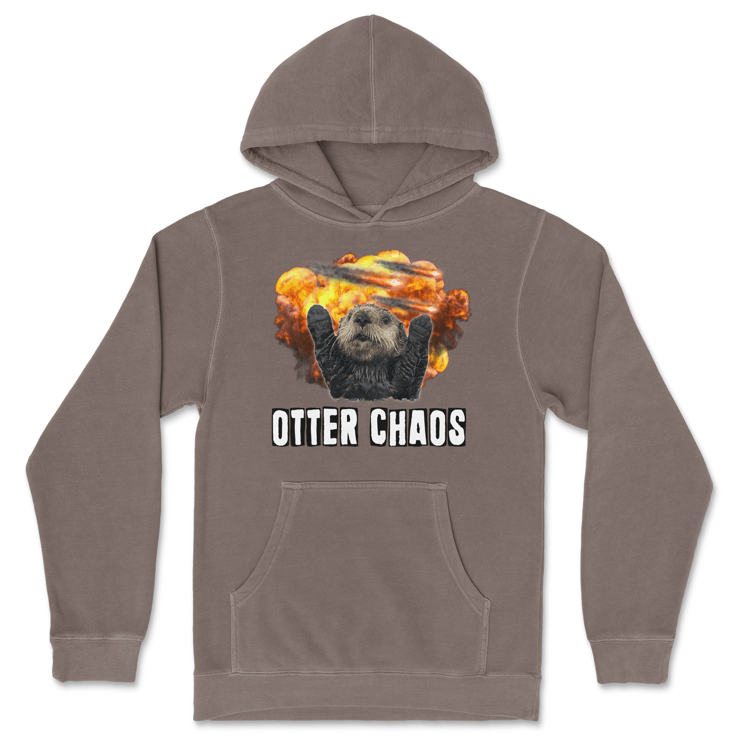 Independent Clothing Co. Hoodie Otter Chaos in Clay