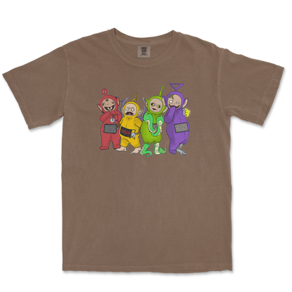 Comfort Colors T-Shirt Telatubbies in Espresso