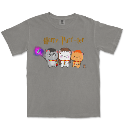 Comfort Colors T-Shirt Harry Purrter in Grey