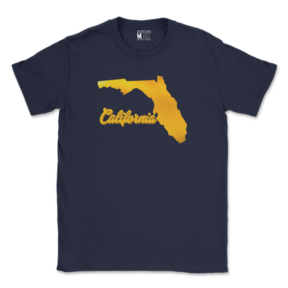 Gildan SoftStyle T-Shirt California in Navy