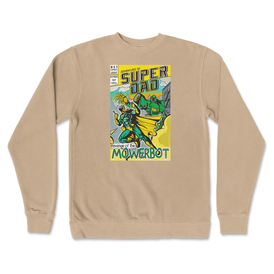 Independent Clothing Co. Crew Neck Super Dad in Sandstone