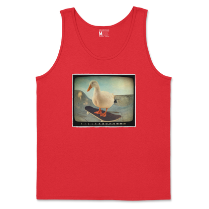 Gildan SoftStyle Tank Top Do A Flip in Red