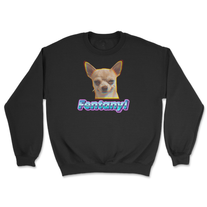 Gildan SoftStyle Crew Neck Fent in Black