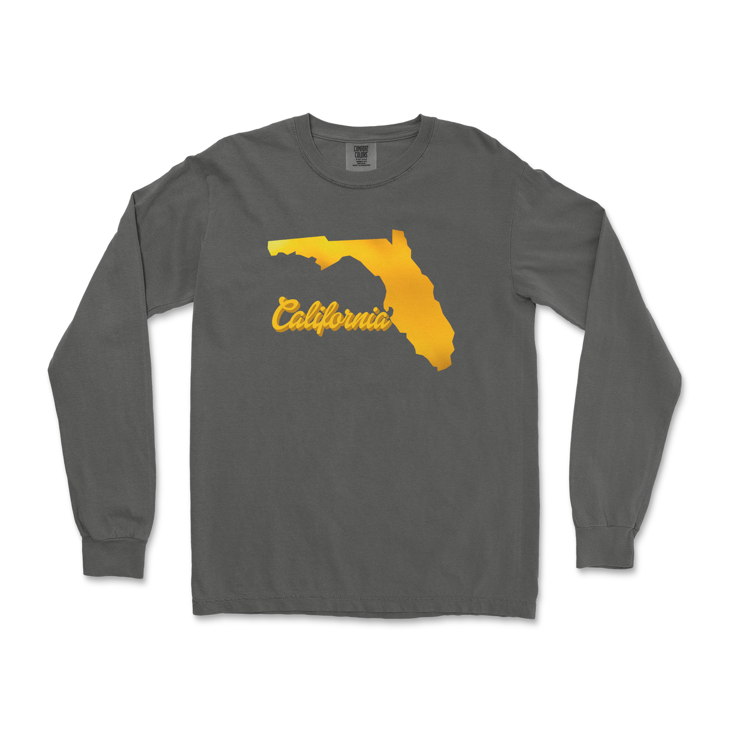 Comfort Colors Long Sleeve California in Pepper