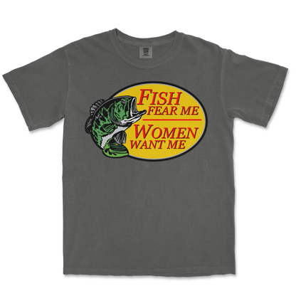 Comfort Colors T-Shirt For The Fishermen in Pepper