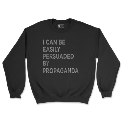 Gildan SoftStyle Crew Neck Propaganda in Black