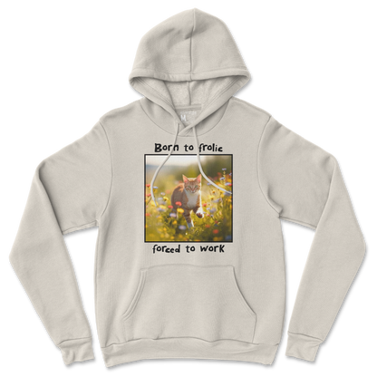 Gildan SoftStyle Hoodie Born to Frolic  in Sand