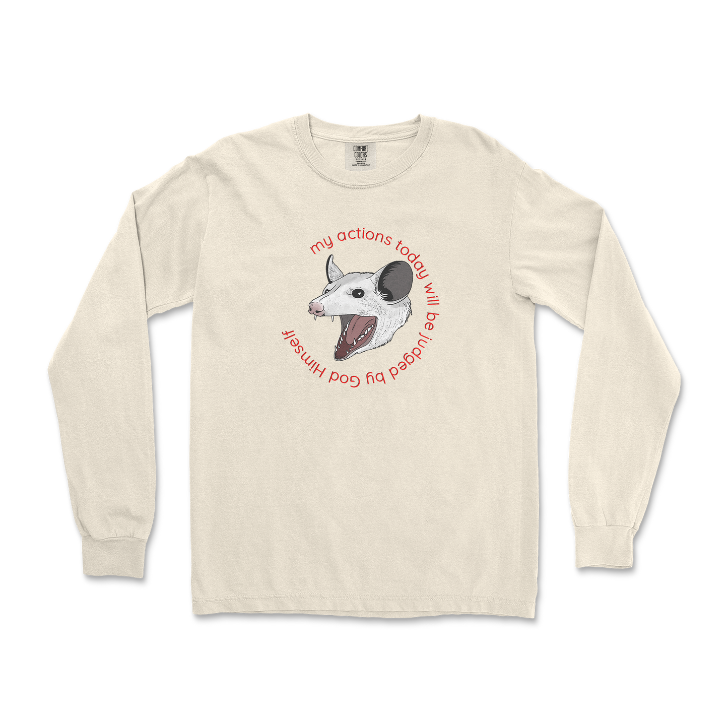 Comfort Colors Long Sleeve in Ivory