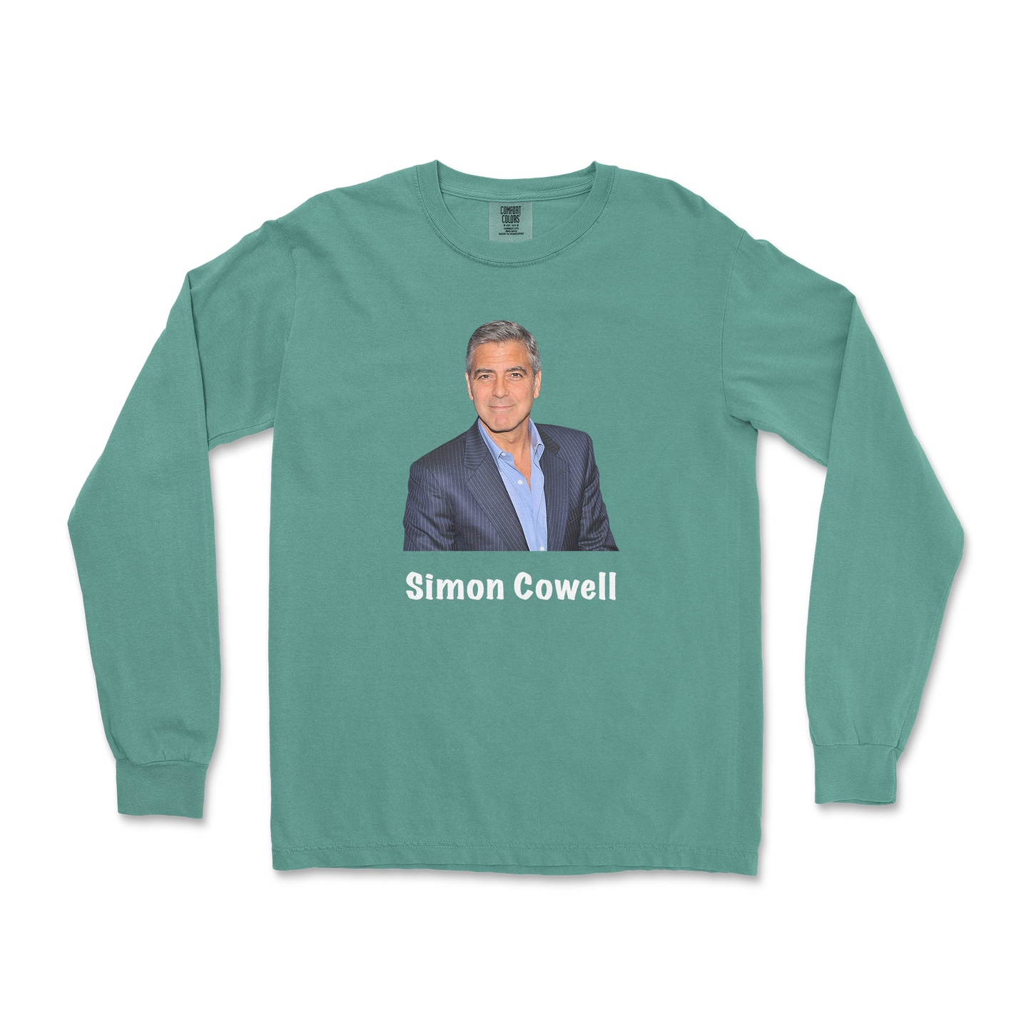 Comfort Colors Long Sleeve Simon in LightGreen