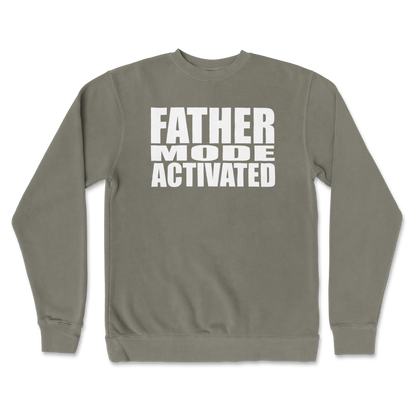 Independent Clothing Co. Crew Neck Father Mode Activated in Army