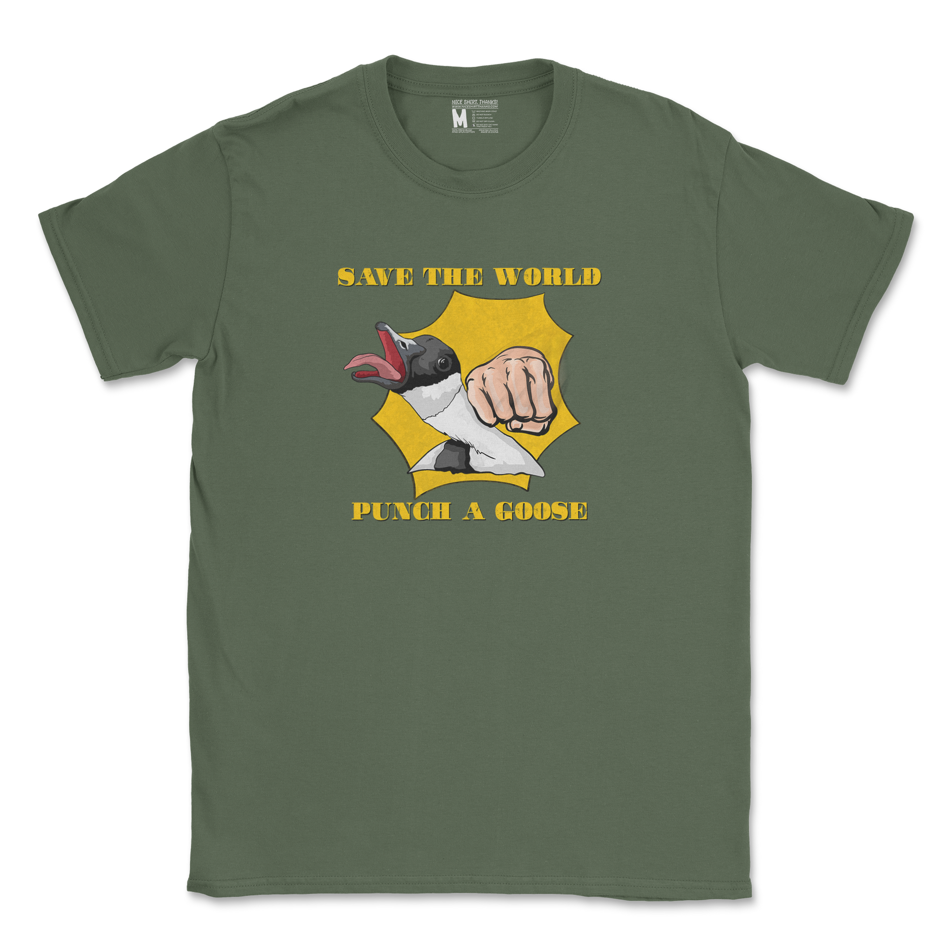 Gildan SoftStyle T-Shirt in Military Green