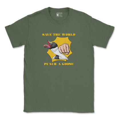 Gildan SoftStyle T-Shirt in Military Green