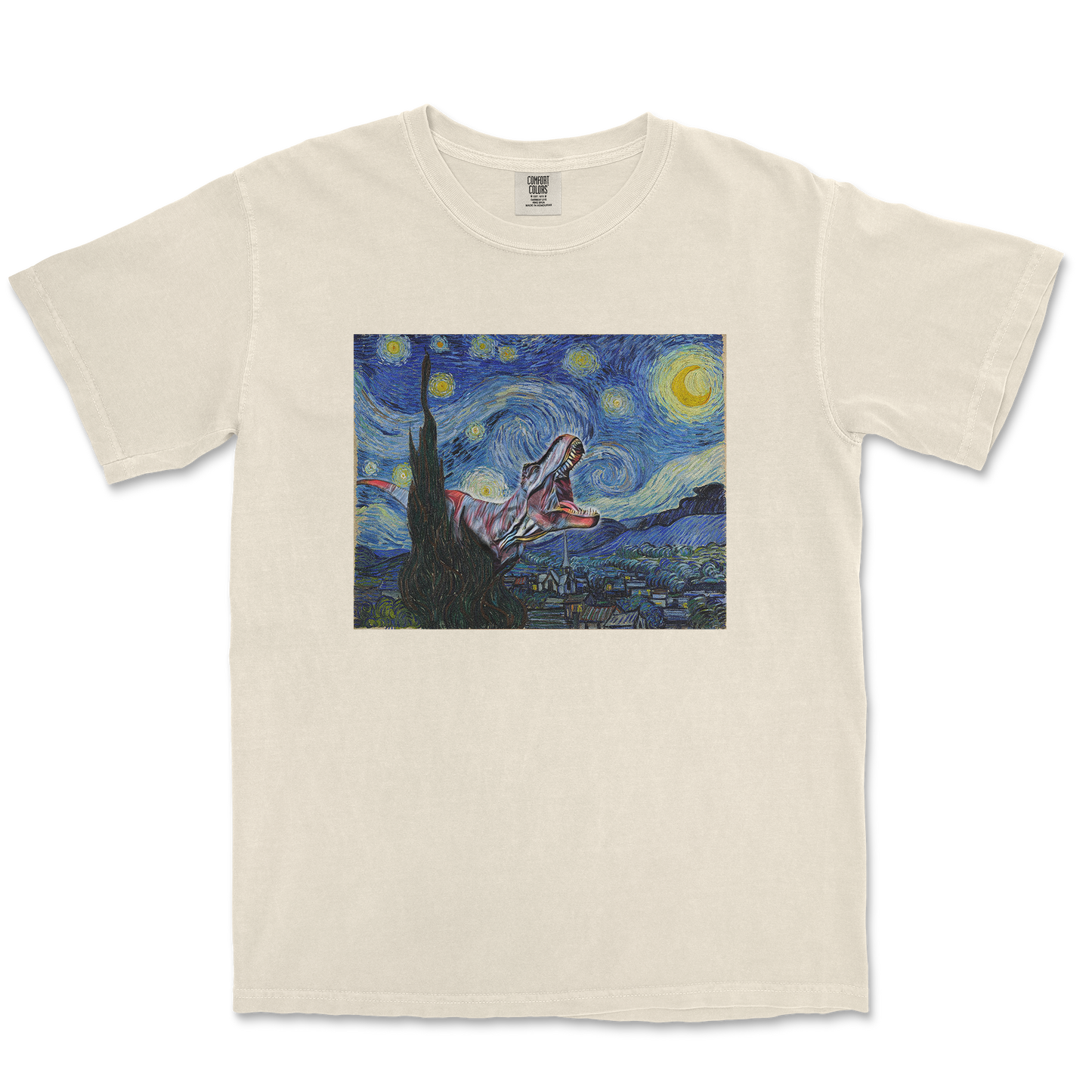 Comfort Colors T-Shirt Van Gogh but Cooler in Ivory