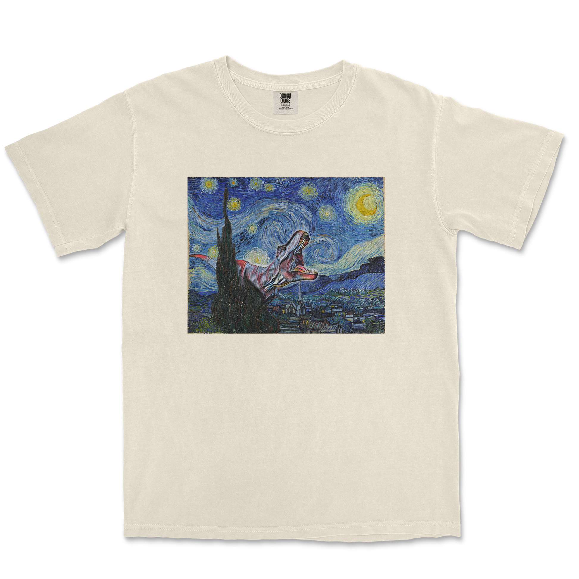 Comfort Colors T-Shirt Van Gogh but Cooler in Ivory