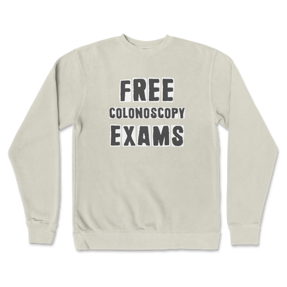 Independent Clothing Co. Crew Neck Free Colonoscopy Exams in Bone