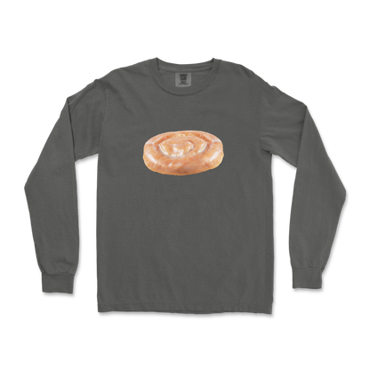 Comfort Colors Long Sleeve Honey Bun in Pepper