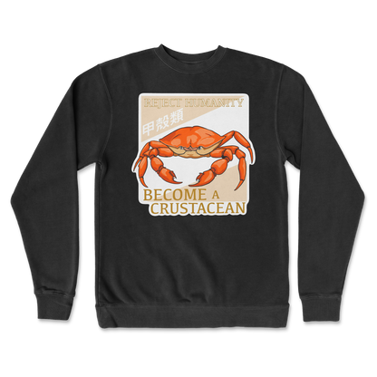 Independent Clothing Co. Crew Neck Embrace the Crab in Black