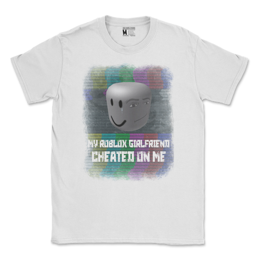 Gildan SoftStyle T-Shirt Roblox GF in White